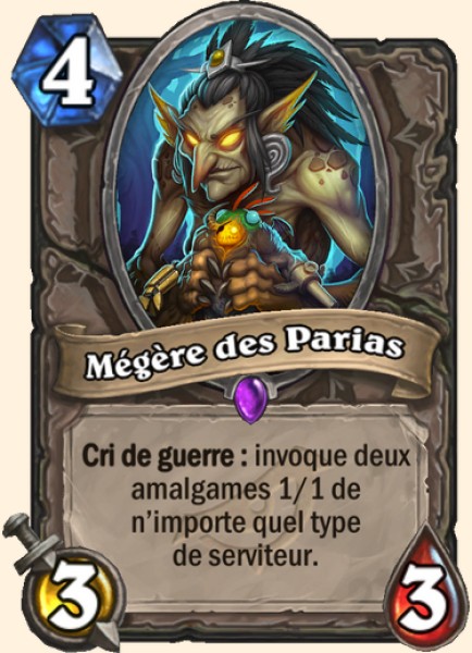 Hench-Clan, la sorciere carte Hearhstone