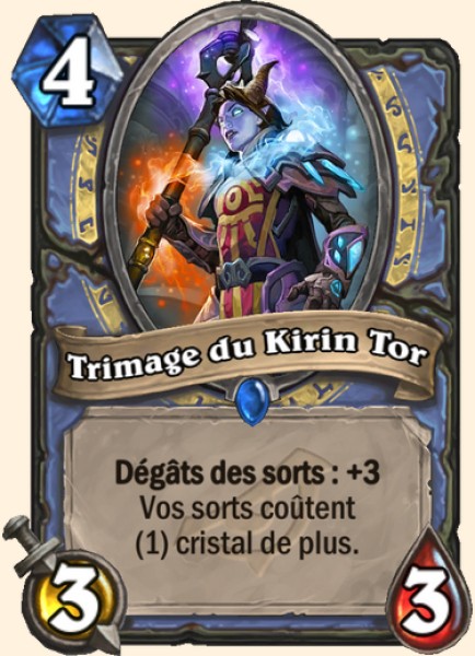 Trimage du Kirin Tor carte Hearhstone