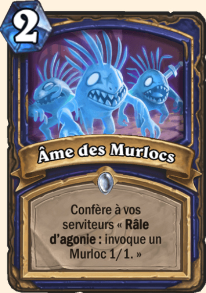 Ame des Murlocs carte Hearhstone
