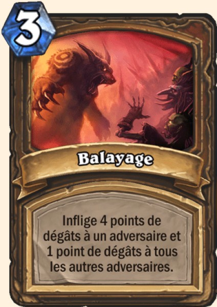 Balayage - Carte Hearthstone