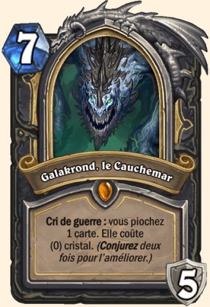 Galakrond, le Cauchemar carte Hearhstone