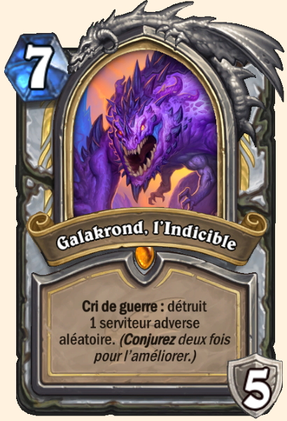 Galakrond, l'indicible carte Hearhstone