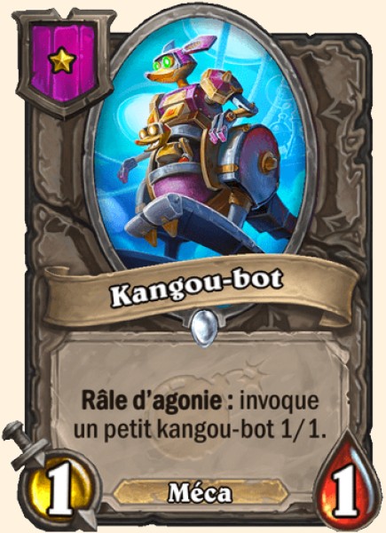 Kangou-bot carte Hearhstone