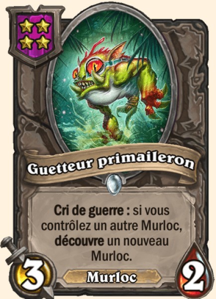 Guetteur Primaileron carte Hearthstone