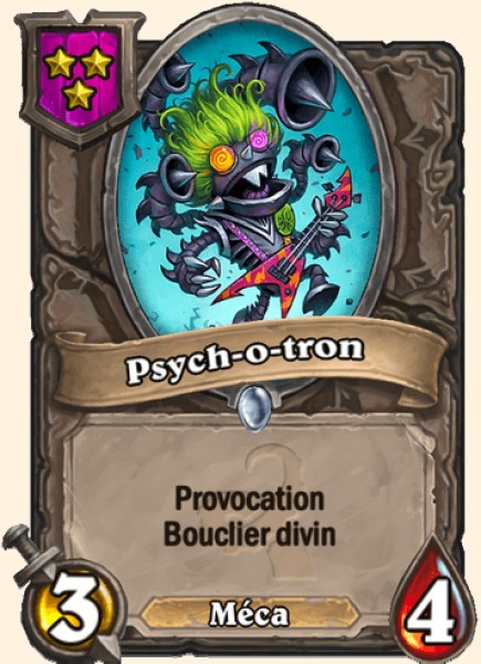 Psych-o-tron carte Hearhstone