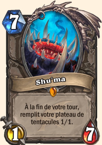 Shu'ma carte Hearhstone