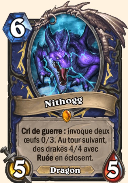 Nithogg carte Hearhstone