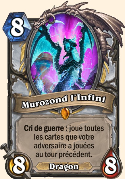 Murozond, l’Eternel carte Hearhstone