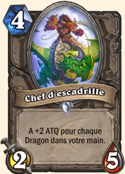 Commandant de l'Aile carte Hearhstone