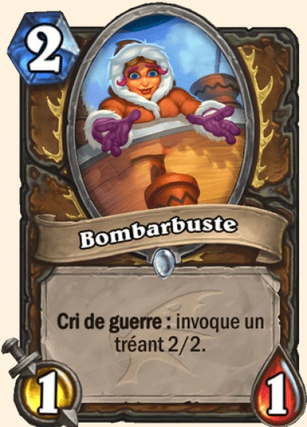 Bombarbuste carte Hearhstone