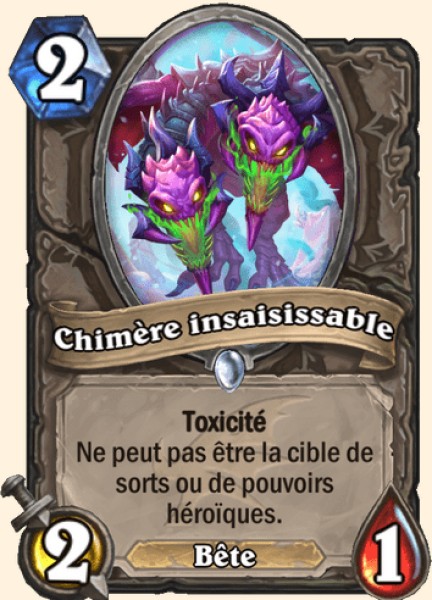 Chemere insaisissable carte Hearhstone