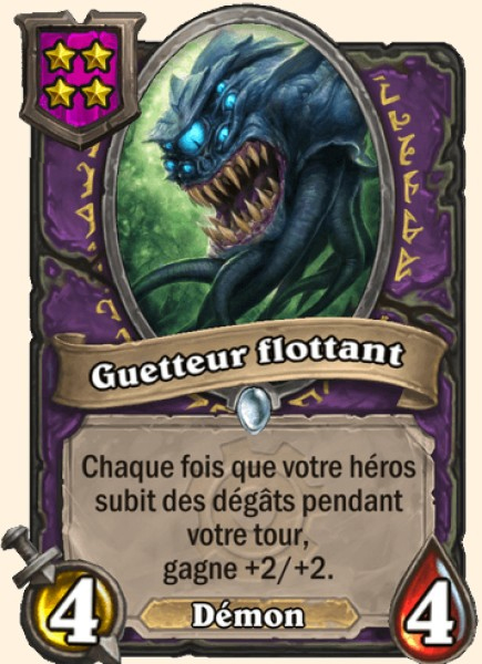 Guetteur flottant carte Hearhstone