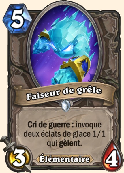 Faiseur de grele carte Hearhstone
