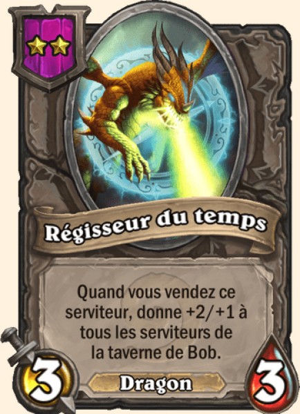 Regisseur du temps carte Hearhstone
