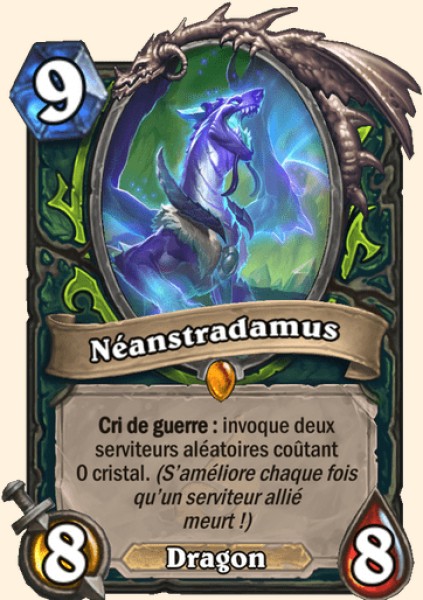Neanstradamus  carte Hearhstone
