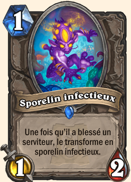 Sporelin infectieux carte Hearhstone