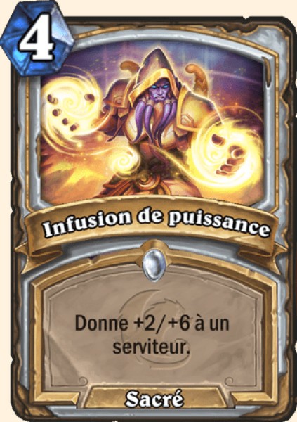 Infusion de puissance carte Hearhstone