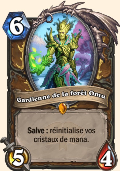 Gardien de la foret Omu carte Hearhstone