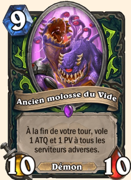 Ancien molosse du Vide carte Hearhstone