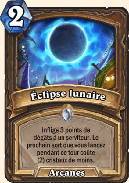 Carte Hearthstone Éclipse lunaire