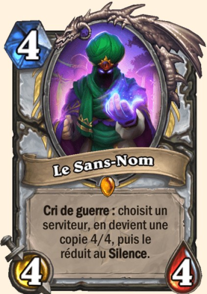 Le sans-nom carte Hearhstone