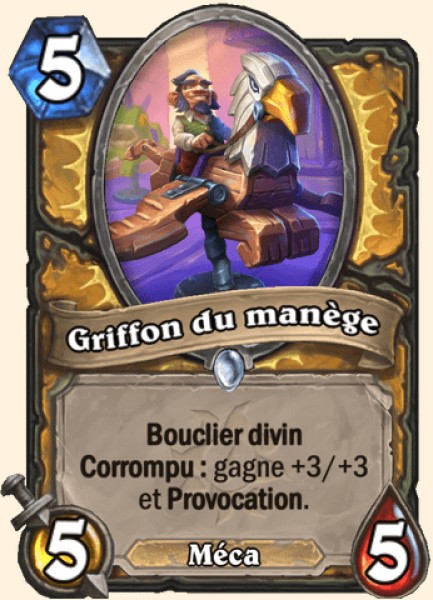 Carrousel a gryphon carte Hearhstone