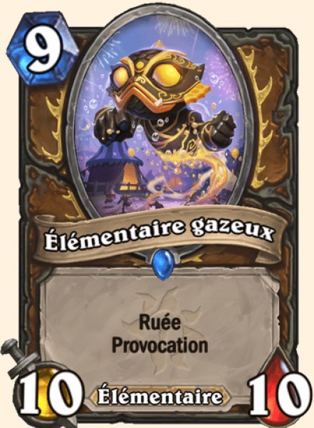 Elementaire Fizzy carte Hearhstone