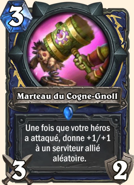 Marteau du Cogne-Gnoll carte Hearhstone