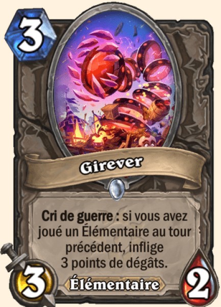 Girever carte Hearhstone