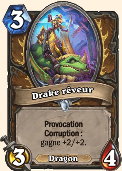 Dragon reveur carte Hearhstone