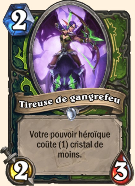 Fin tireur gangrefeu carte Hearhstone