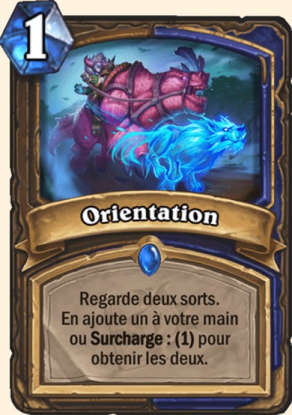 Orientation carte Hearhstone
