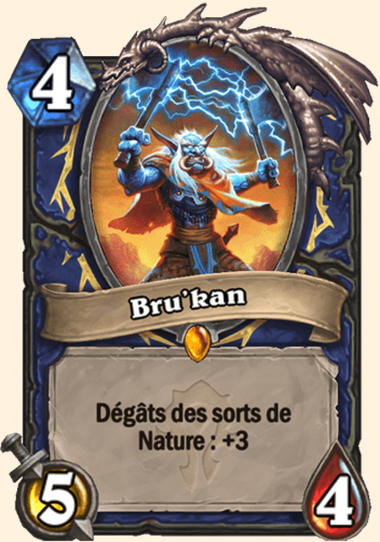 Bru'kan carte Hearhstone