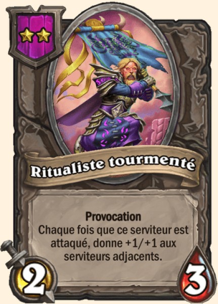 Ritualiste tourmente carte Hearhstone
