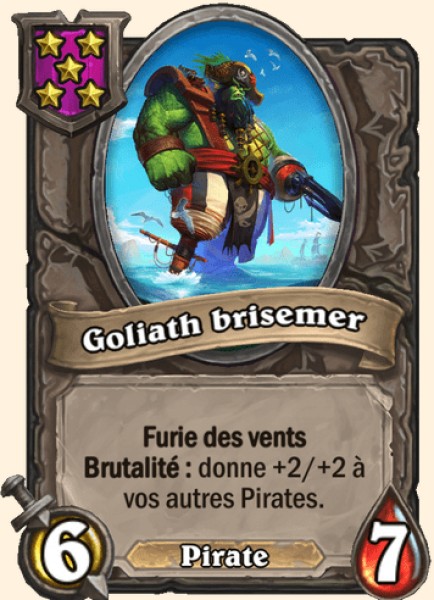 Goliath brisemer carte Hearhstone