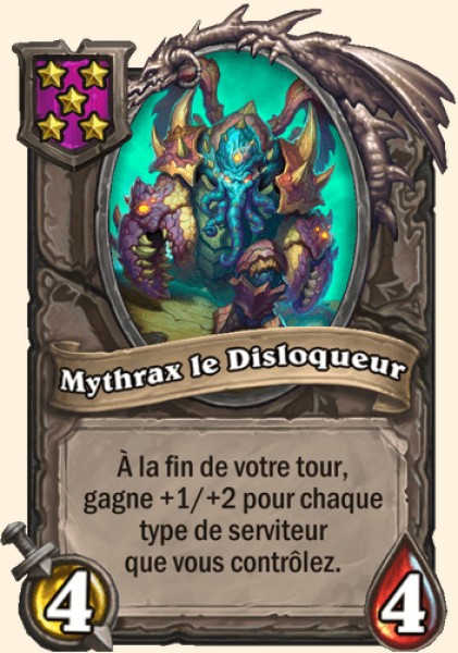 Mythrax le Disloqueur carte Hearhstone