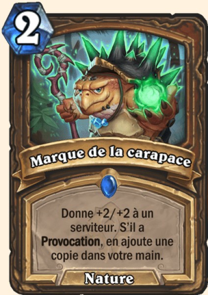 Marque de l'ecaille carte Hearhstone