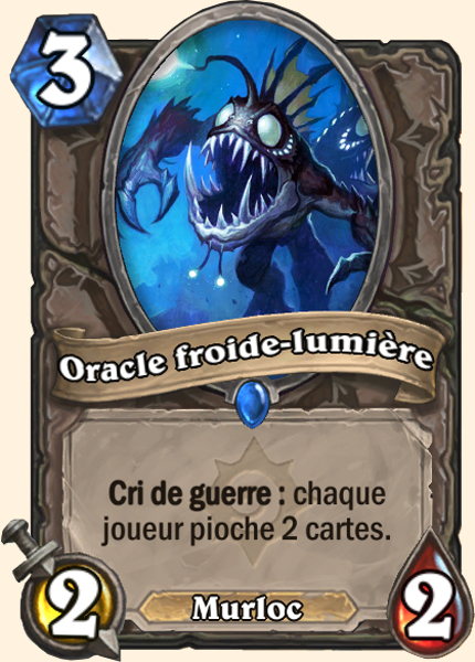 Oracle froide-lumiere carte Hearhstone