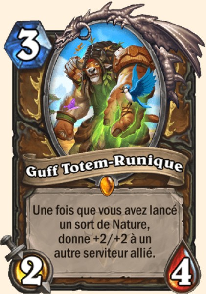 Guff Totem-Runique carte Hearhstone