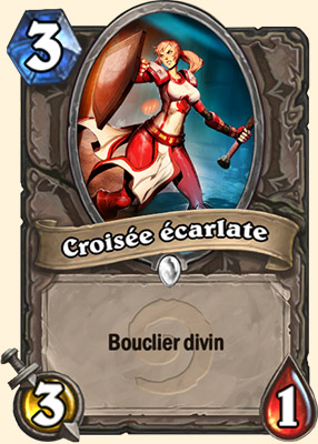 Croisee ecarlate carte Hearhstone