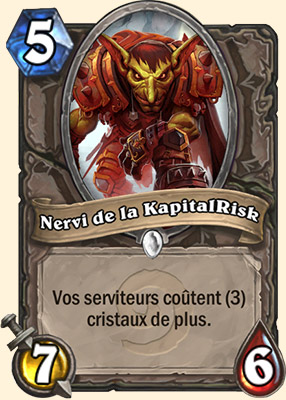 Nervi de la KapitalRisk carte Hearhstone