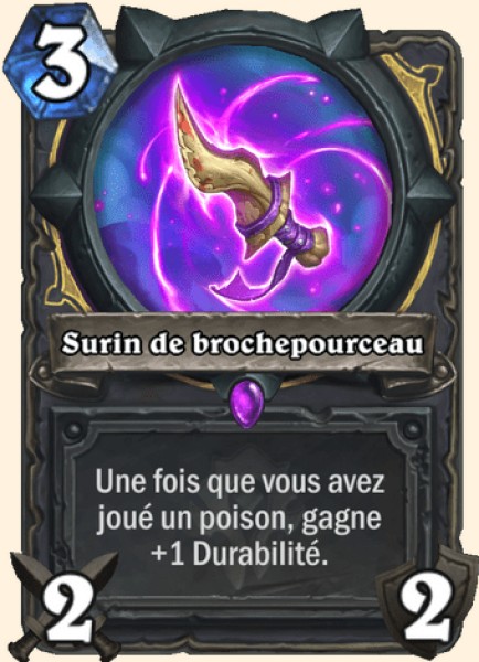 Surin de brochepourceau carte Hearhstone