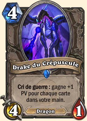 Drake du Crepuscule carte Hearhstone