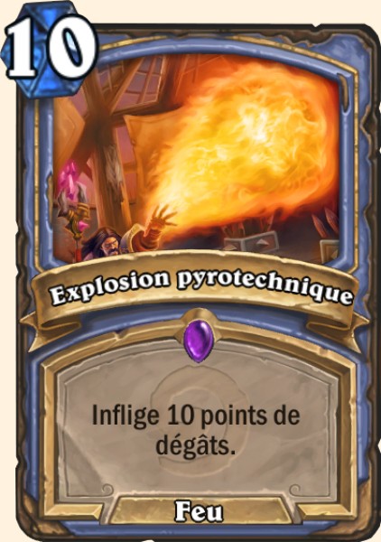 Explosion Pyrotechnique