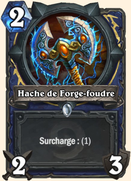 hache de forge-foudre