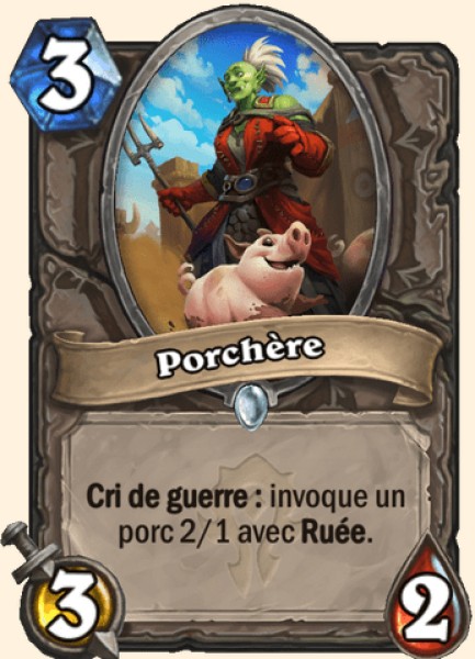 Porchere carte Hearhstone