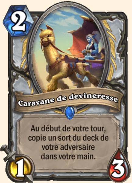 Caravane de devineresse carte Hearhstone