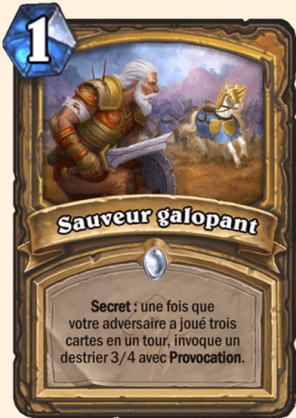 Sauveur galopant carte Hearhstone
