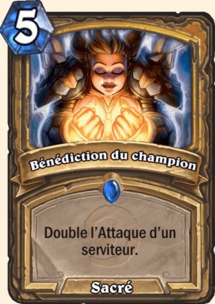 benediction du champion