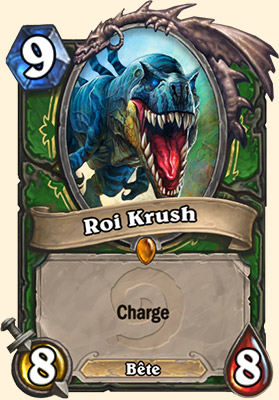 Roi Krush carte Hearhstone